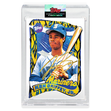 Load image into Gallery viewer, GOLD AUTOGRAPH - Topps PROJECT 2020 Card - 1989 Ken Griffey Jr. by Tyson Beck - Limited to 20
