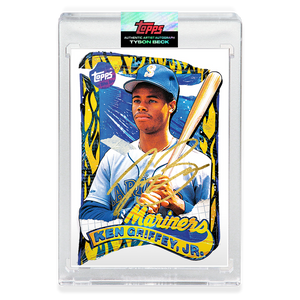 GOLD AUTOGRAPH - Topps PROJECT 2020 Card - 1989 Ken Griffey Jr. by Tyson Beck - Limited to 20