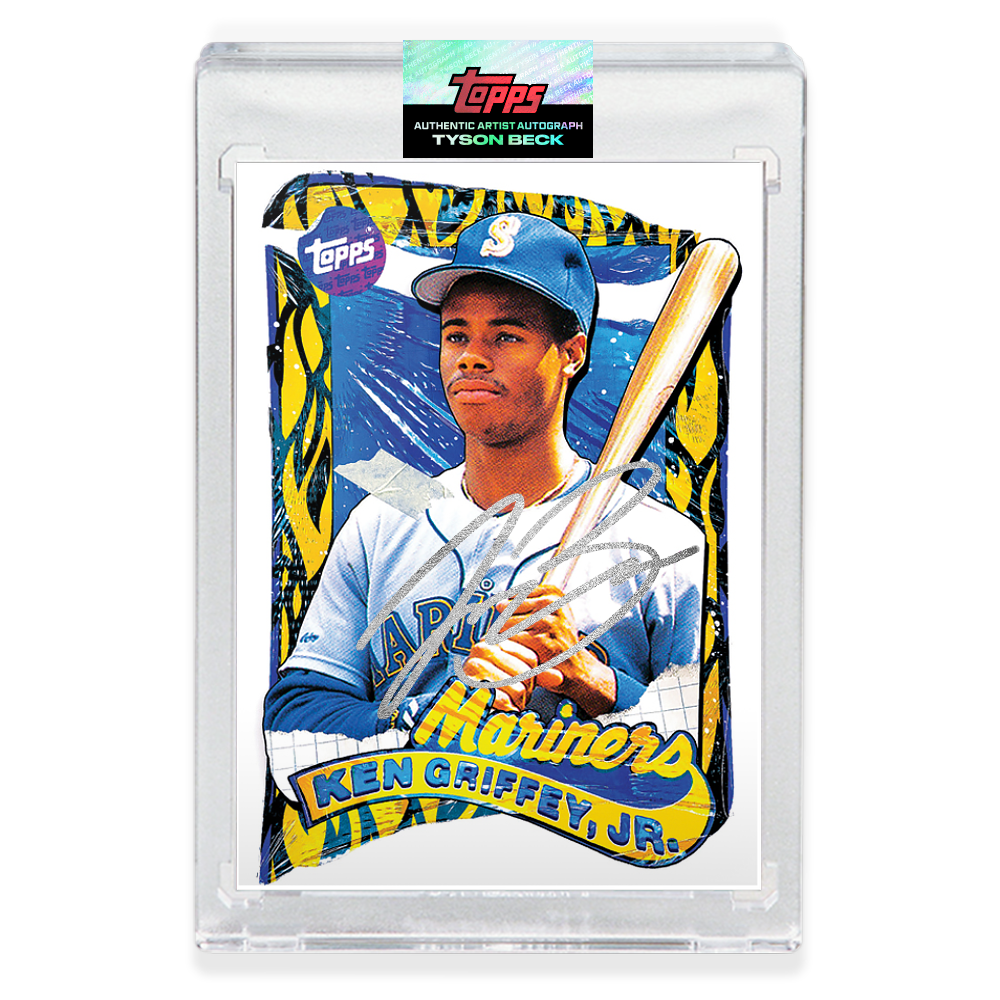 SILVER AUTOGRAPH - Topps PROJECT 2020 Card - 1989 Ken